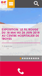 Mobile Screenshot of ch-troyes.fr